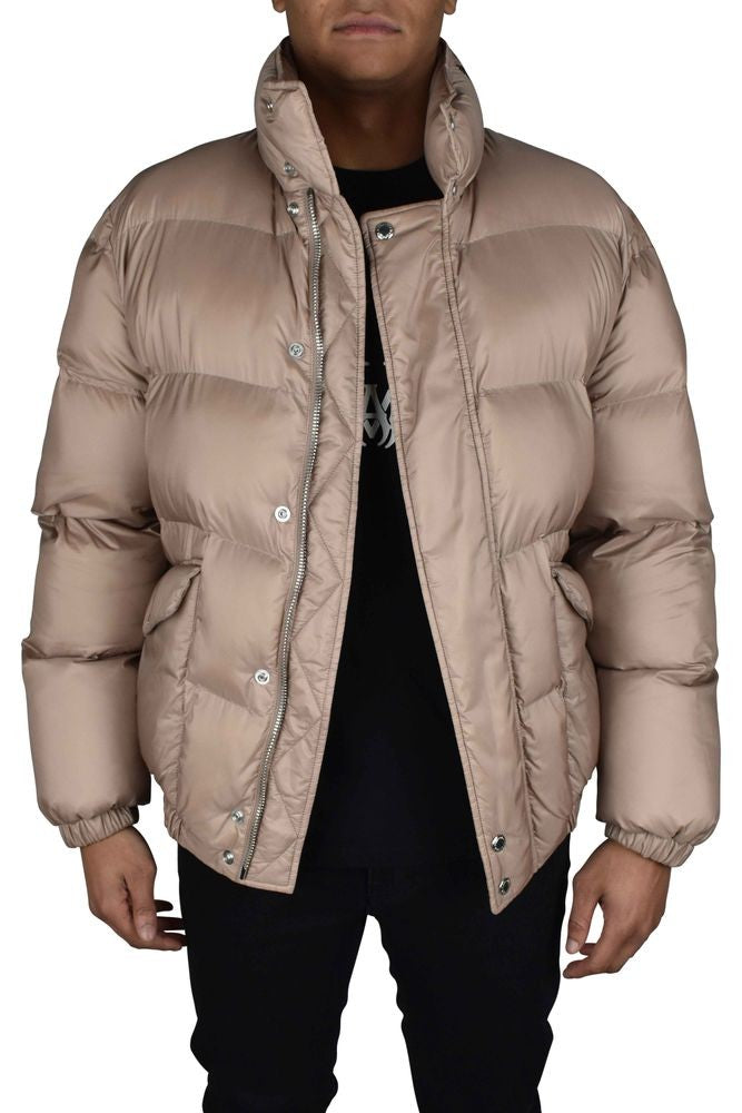 Alexander Mcqueen Quilted Short Jacket With Graffiti Inscription