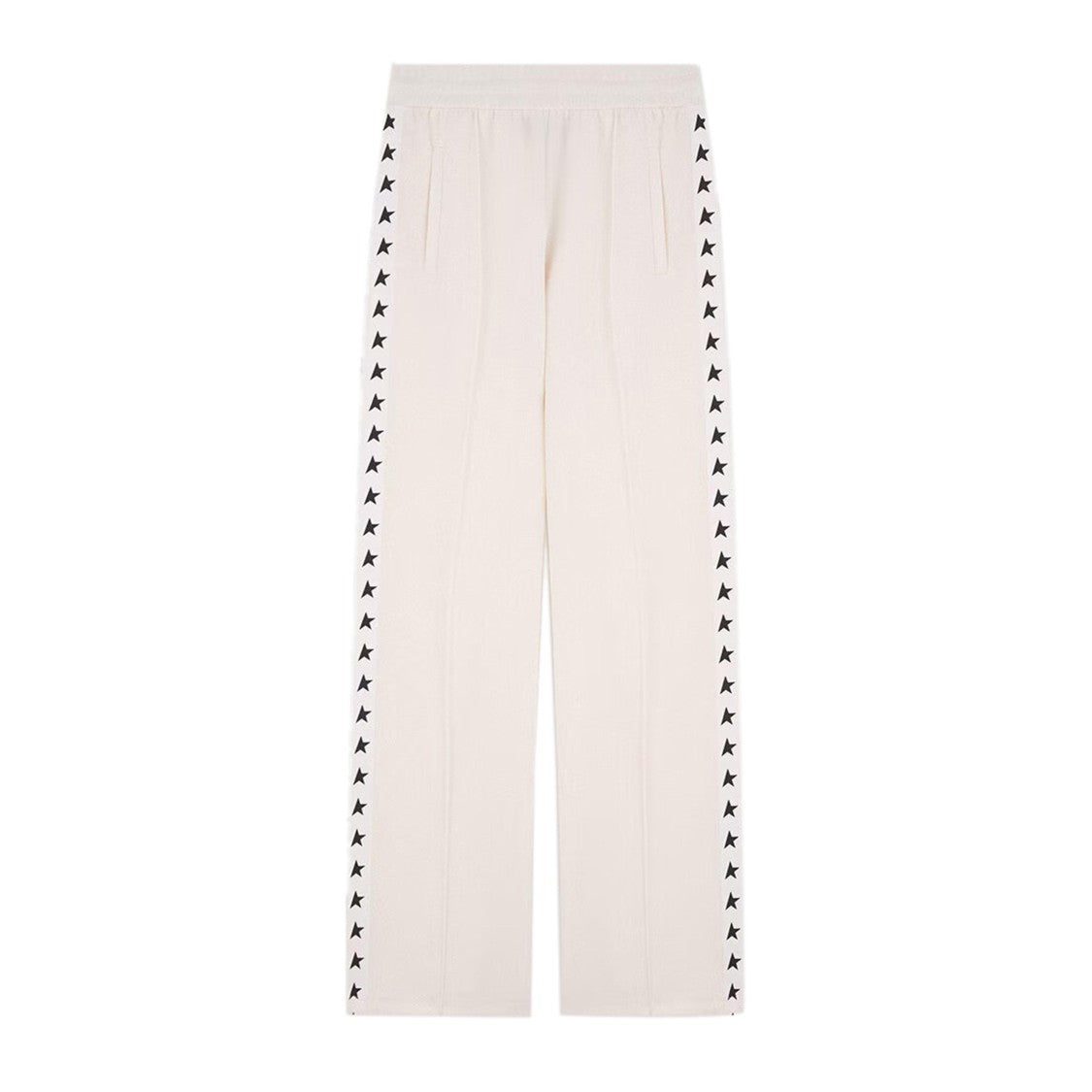 Golden Goose Wide-Leg Star Dorotea Trousers With Playful Motifs