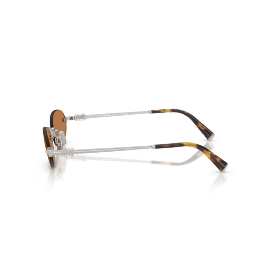Miu Miu 0Mu A54s Oval Brown Lenses
