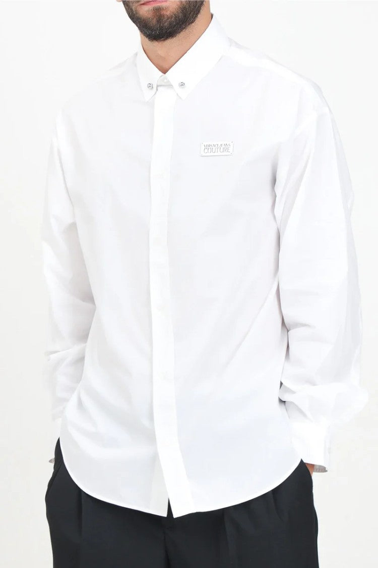 Versace Jeans Couture Timeless Tailored White Shirt