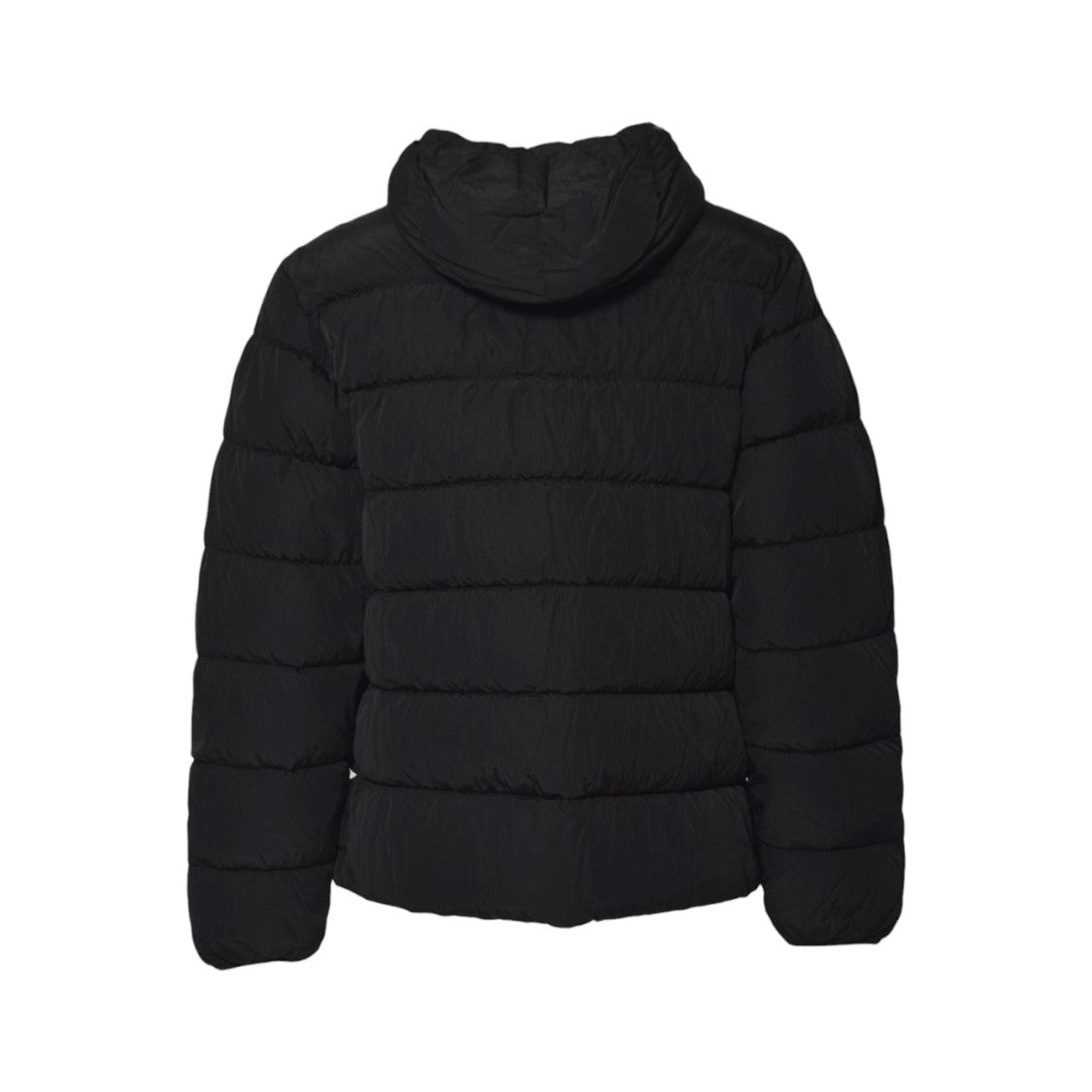 C.P. Company Horizontal Quilted Puffer Jacket With High Collar