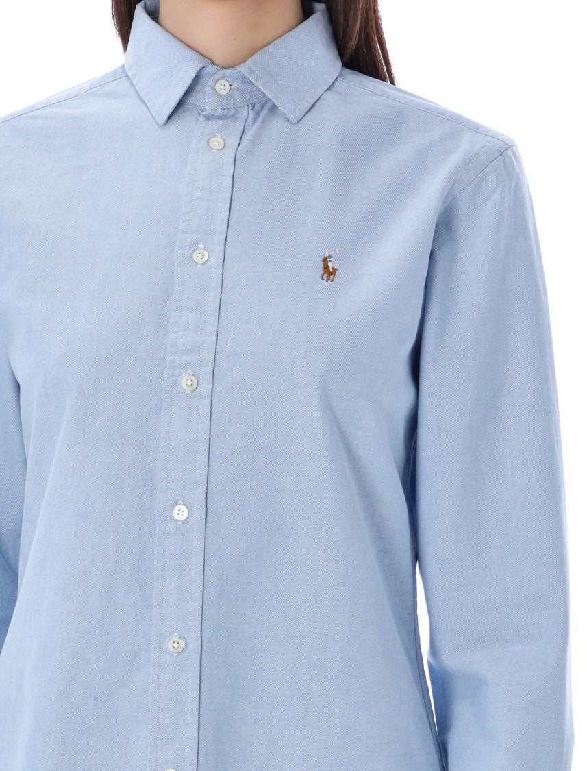 Polo Ralph Lauren Slim-Fit Oxford Cotton Shirt With Point Collar