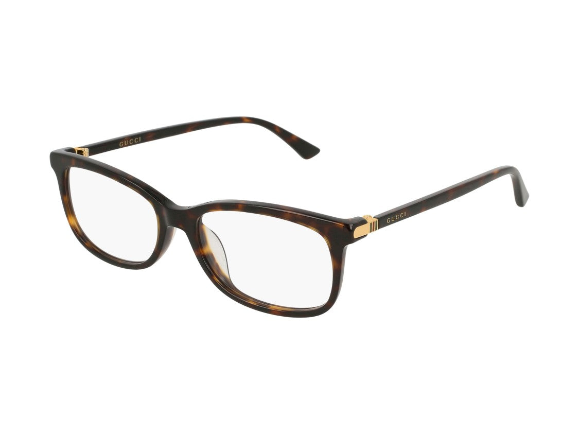 Gucci Gg0296oa Tortoiseshell Square Eyeglasses