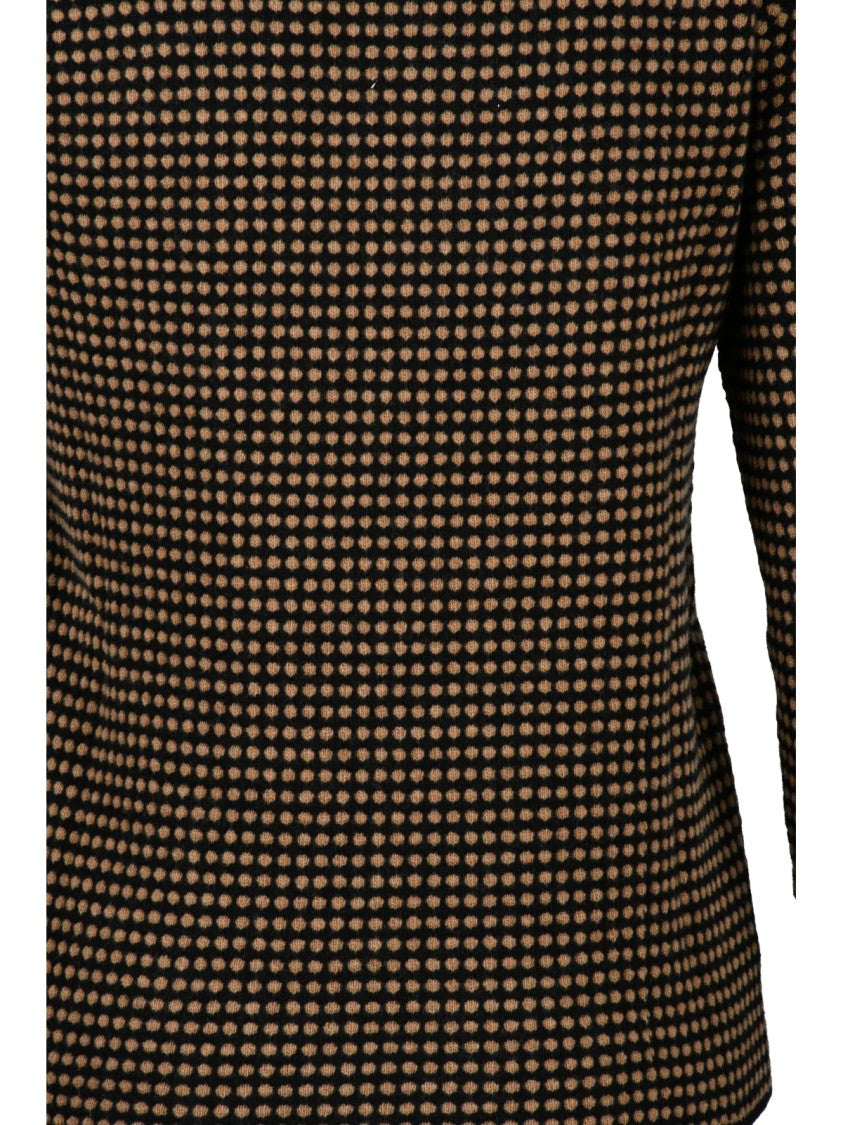 Kangra Crew Neck Stretch Sweater In Extrafine Merino Wool
