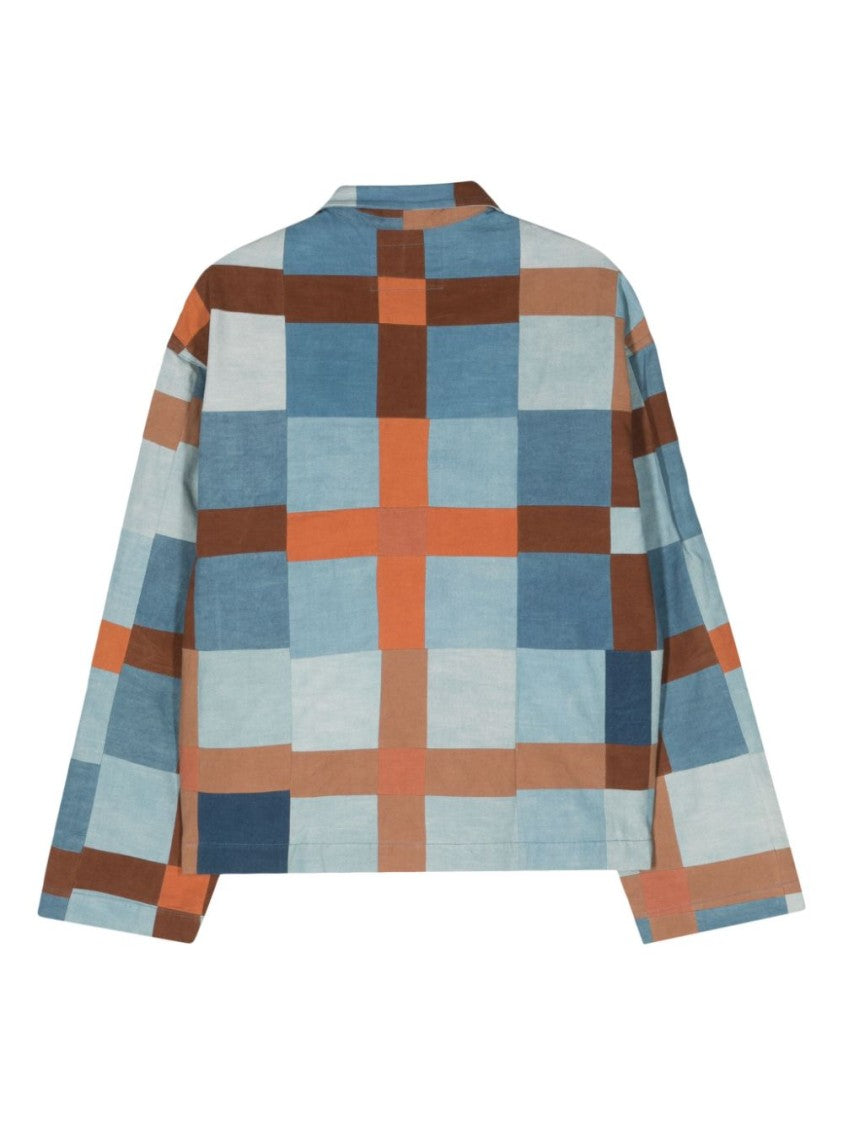 Story Mfg Check Shirt Jacket