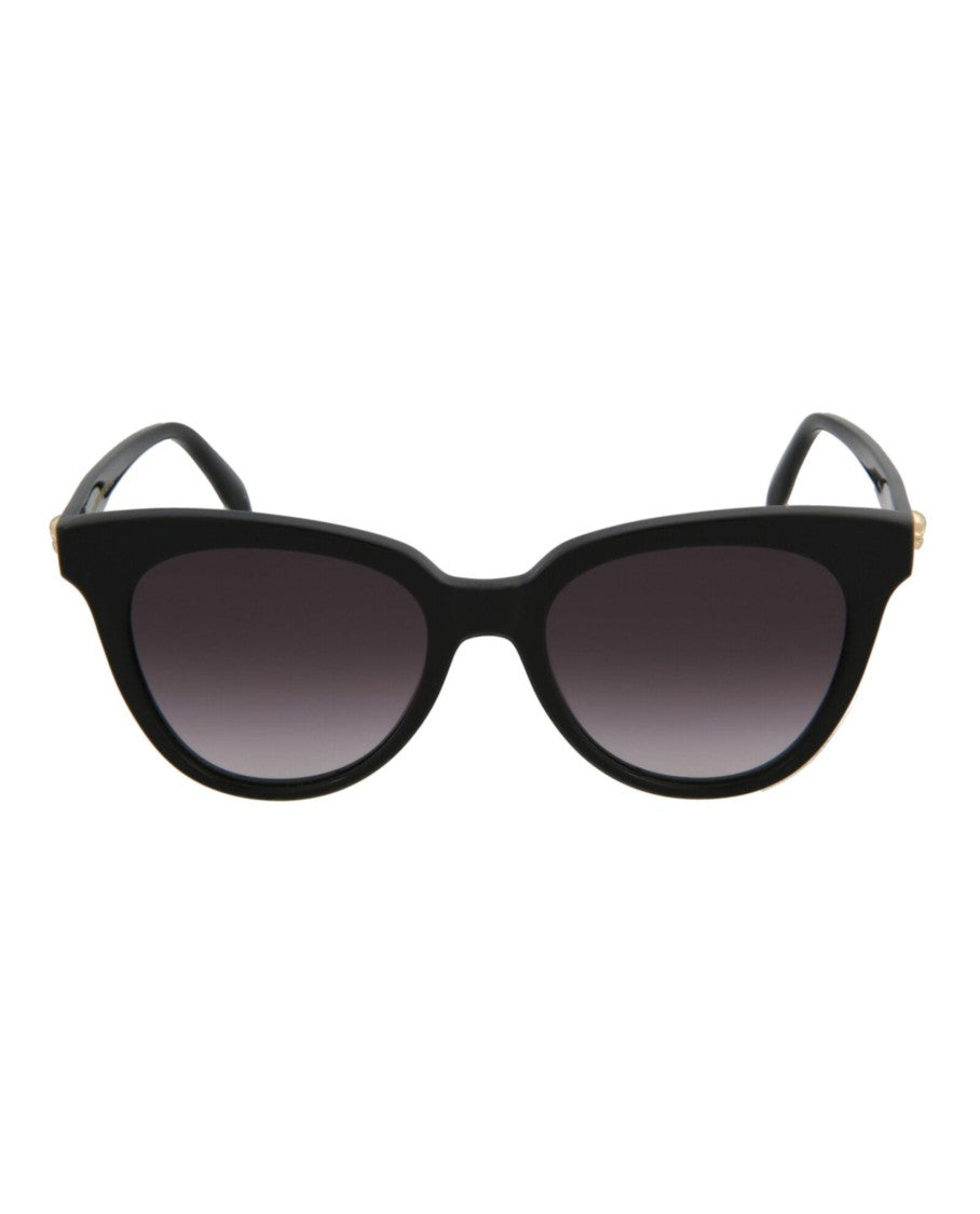 Alexander Mcqueen Cat Eye-Frame Acetate Sunglasses With Saddle Nose Bridge