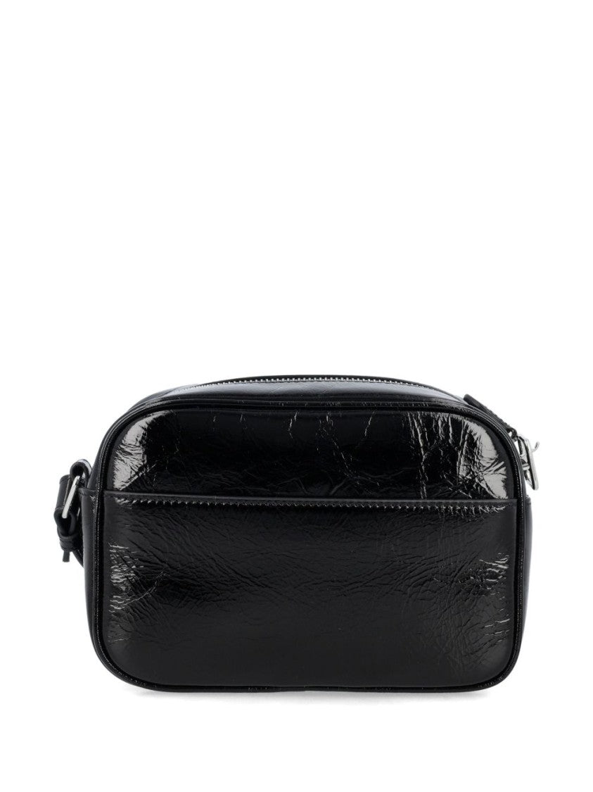 Courrèges Reedition Naplack Mini Bag With Engraved Logo