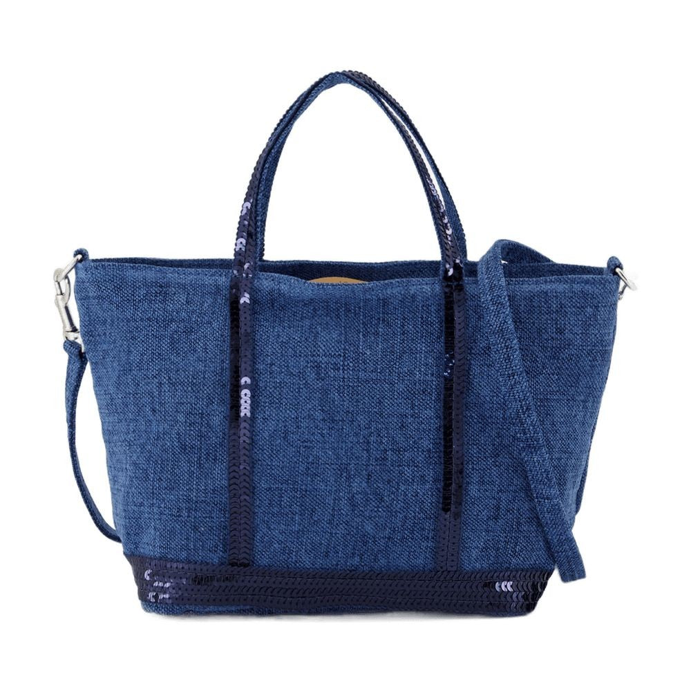 Vanessa Bruno Xs Shoulder Bag - Linen - Blue