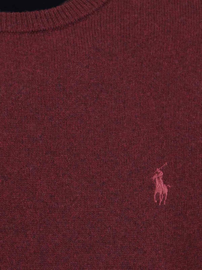 Polo Ralph Lauren Logo Sweater – Red