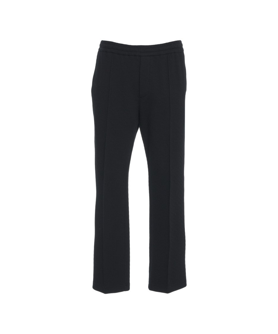 Paolo Pecora Relaxed Fit Chinos With Elegant Stitched Creases