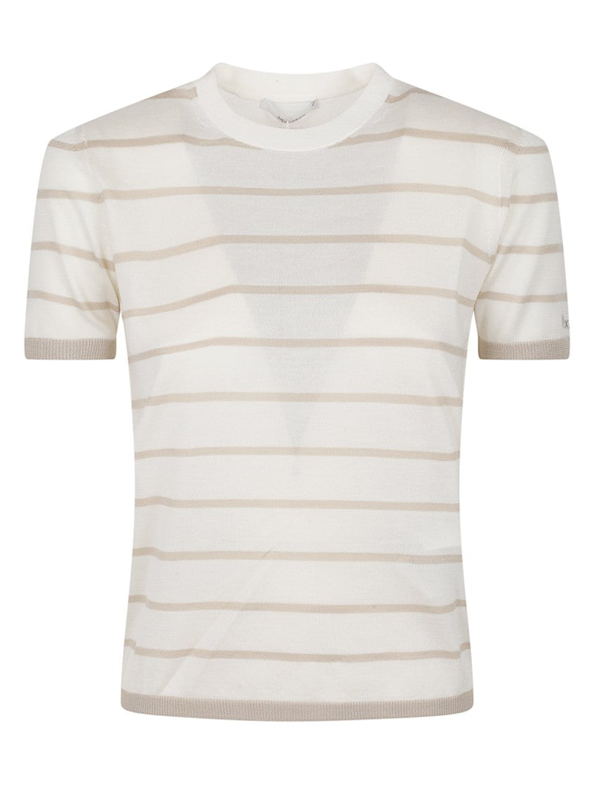 Max Mara Mxpfavetta Short Sleeve Cashmere Blend Sweater