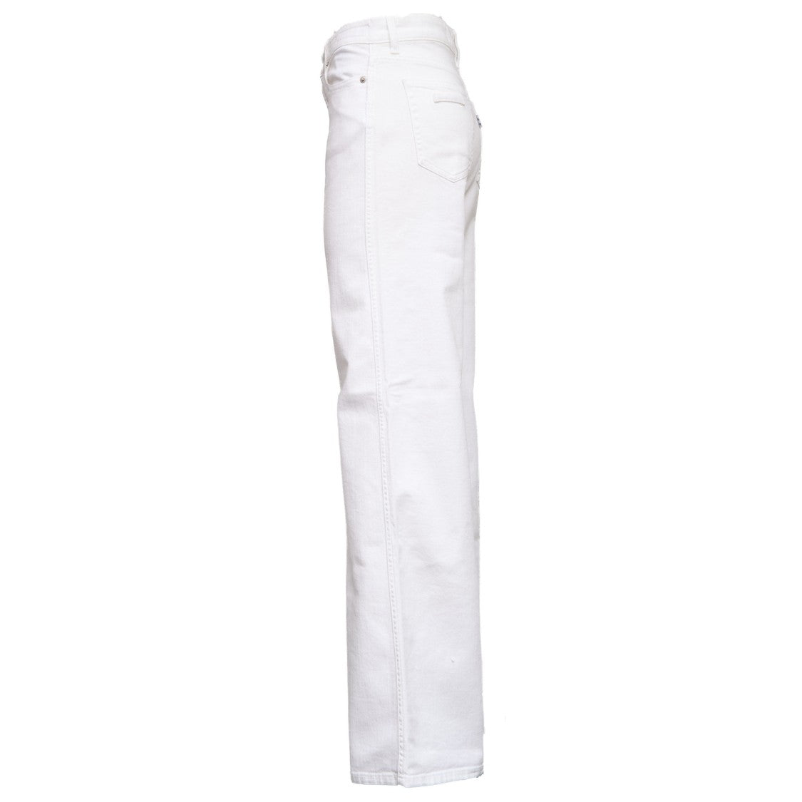 Department 5 High-Waisted Wide-Leg Five-Pocket Design Jeans