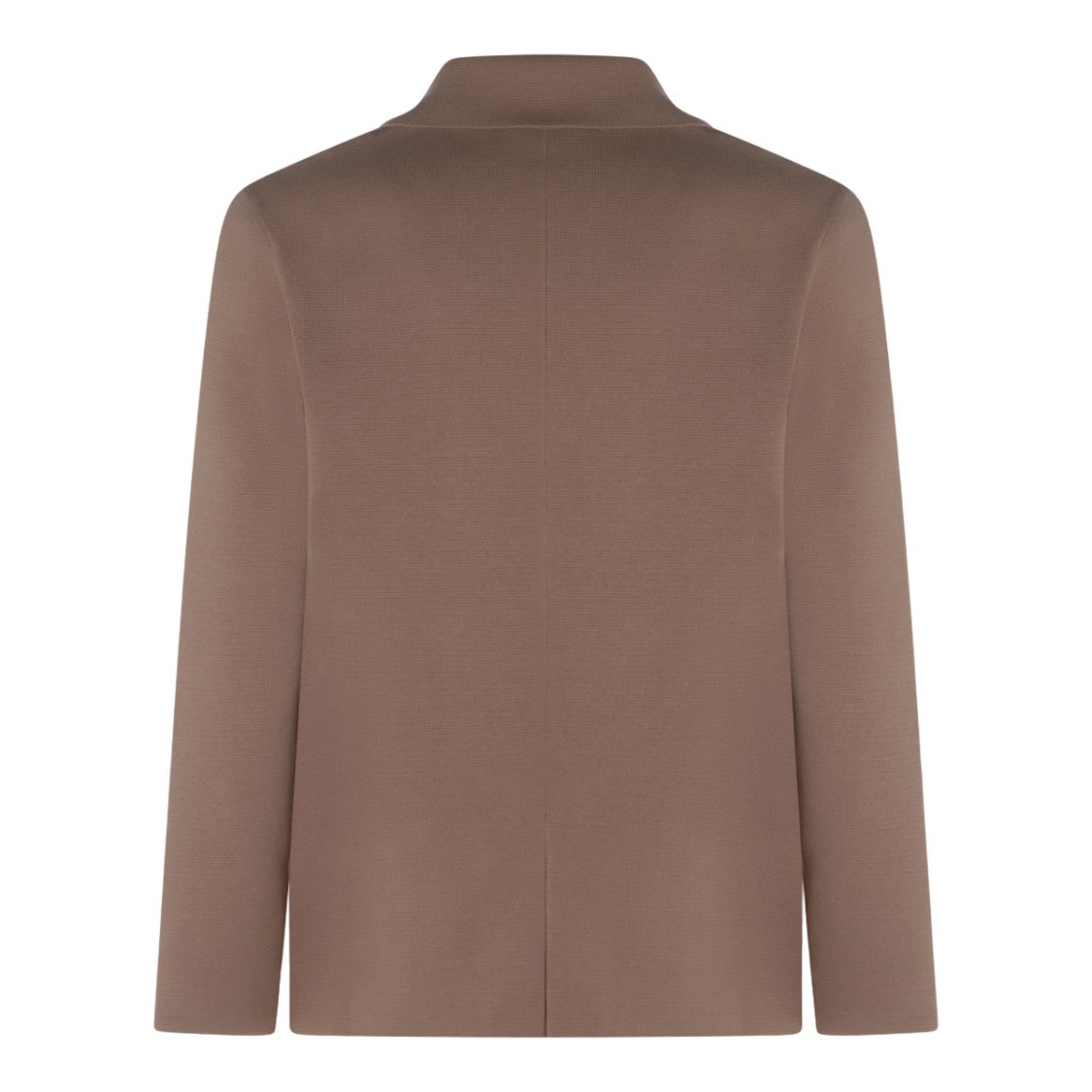 Malo Classic Tailored Brown Blazer With Notched Lapel