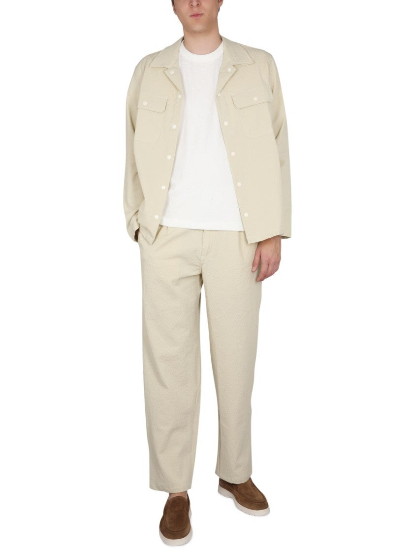 Howlin Bowling Neck Cotton Shirt