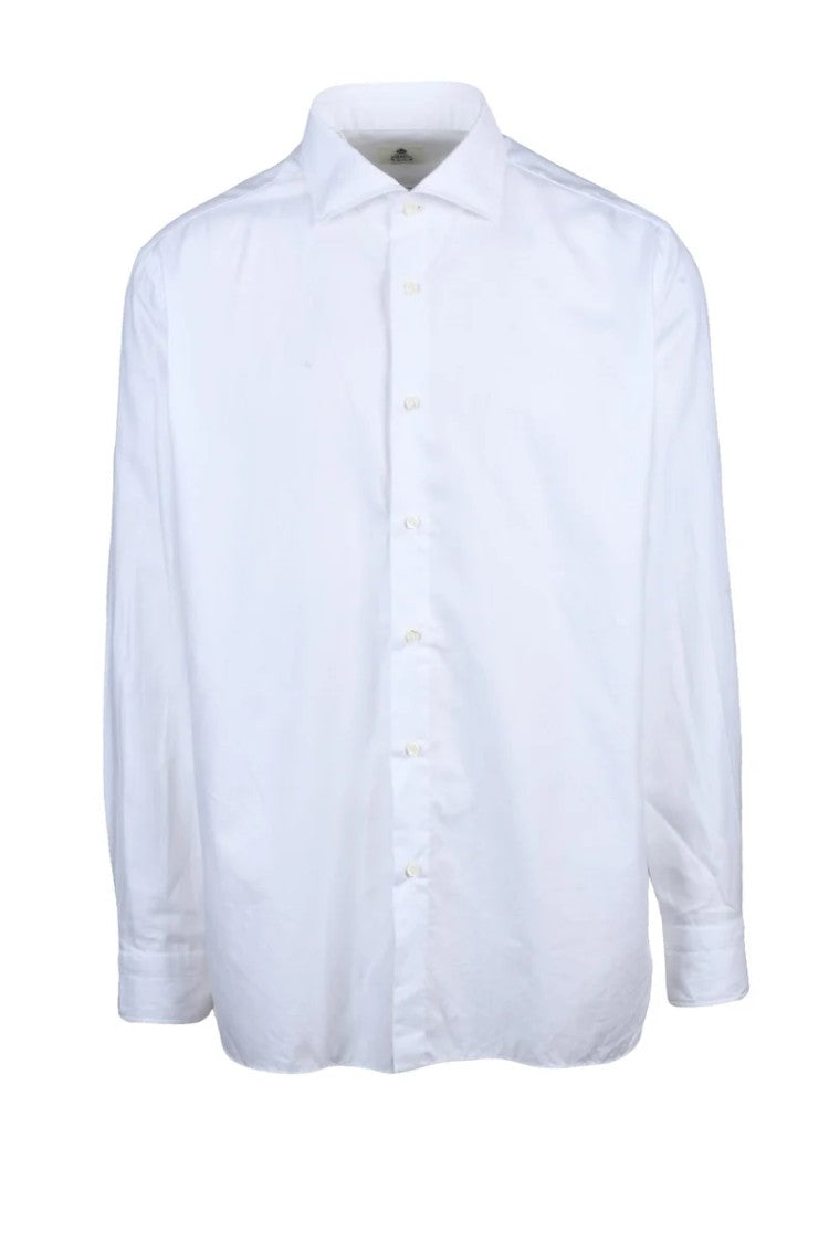 Luigi Borrelli Napoli Cotton Shirt - White