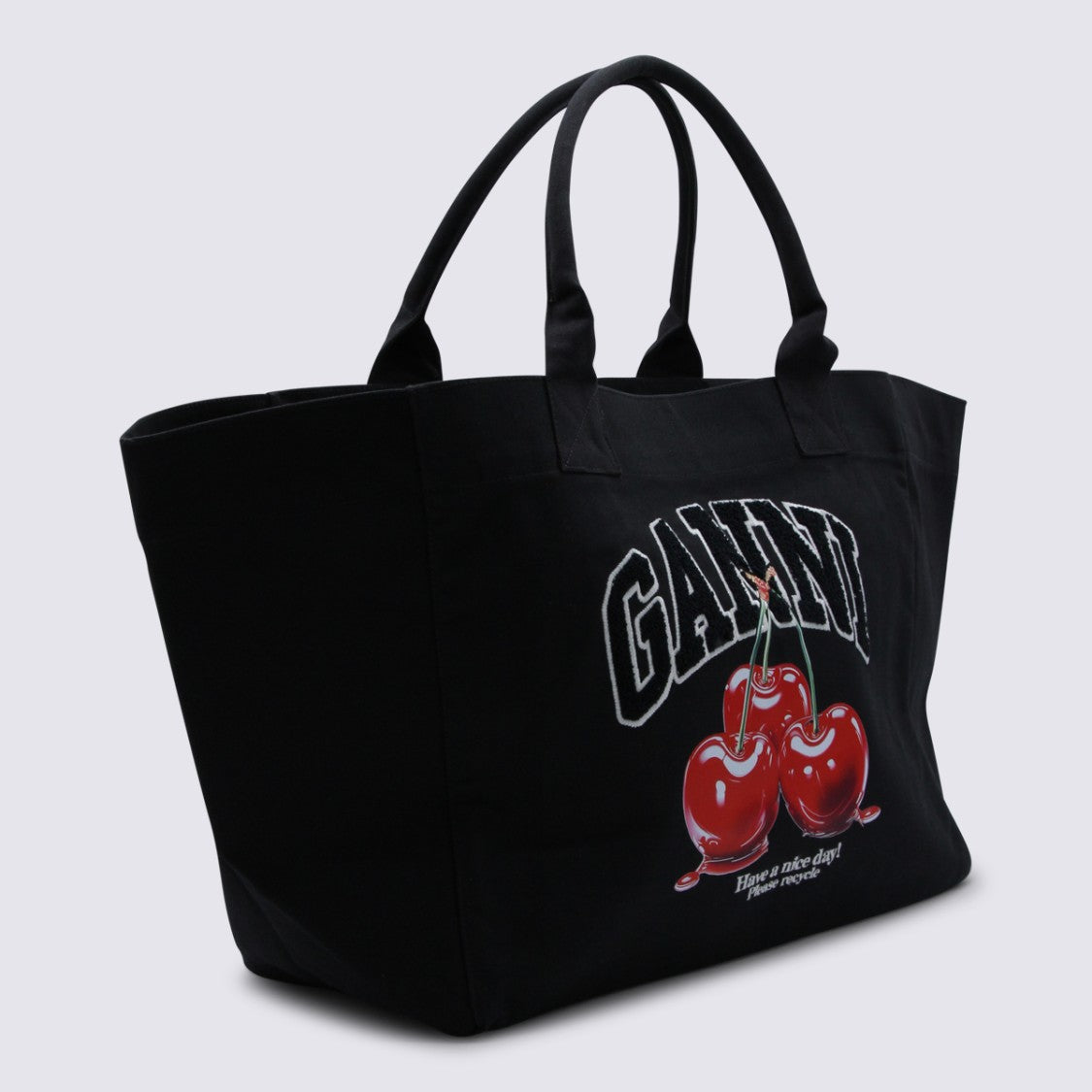 Ganni Minimalist Structured Handbag With Clean Lines