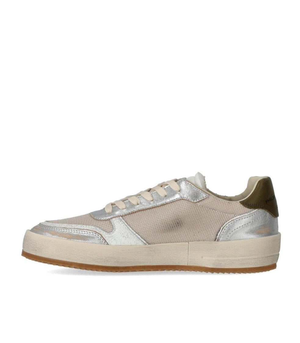 Philippe Model Nice Beige Military Sneaker