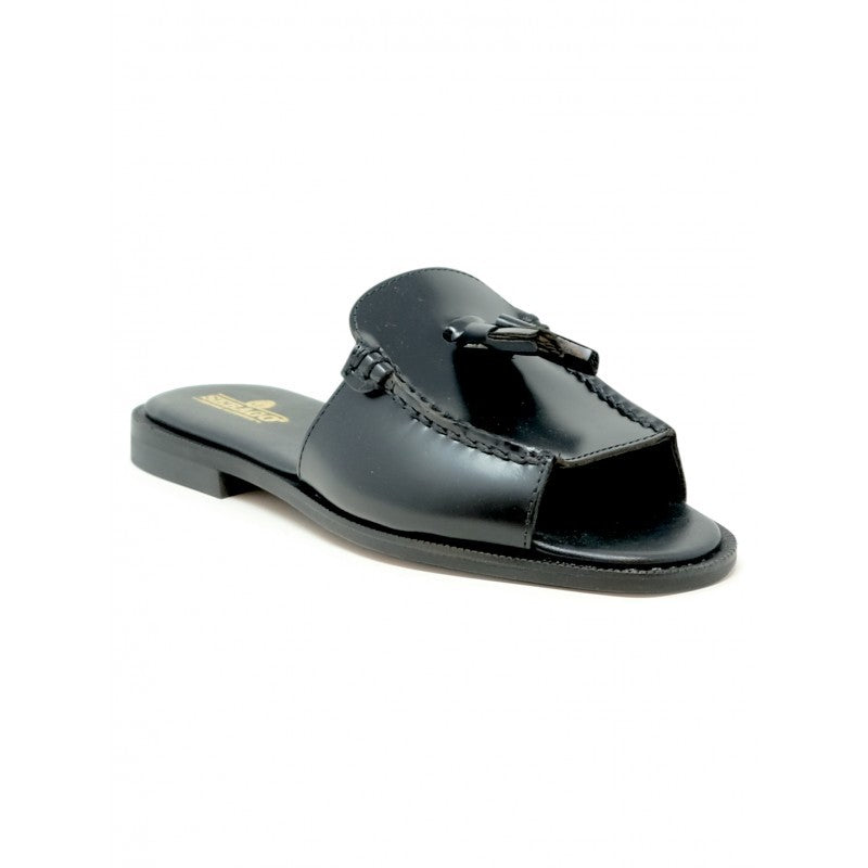 Sebago 73115Zw Will Black Leather Mules