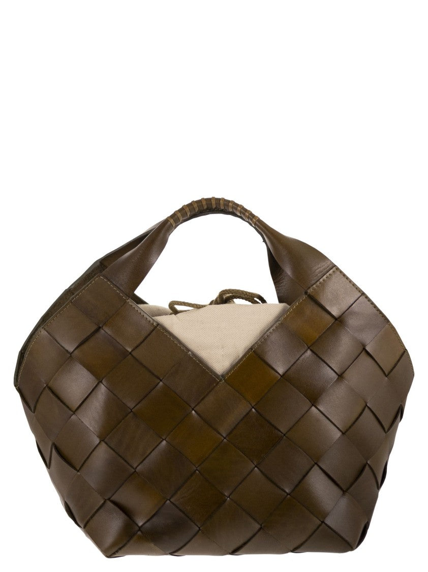 Dragon Botteghe - Braided Leather Bag