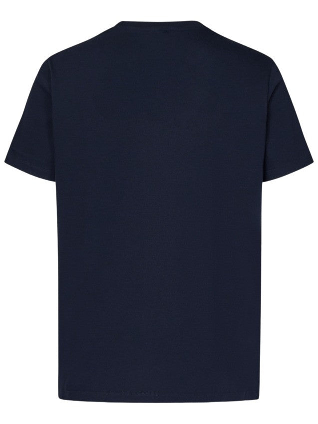 Etro Blue Cotton Jersey T-Shirt