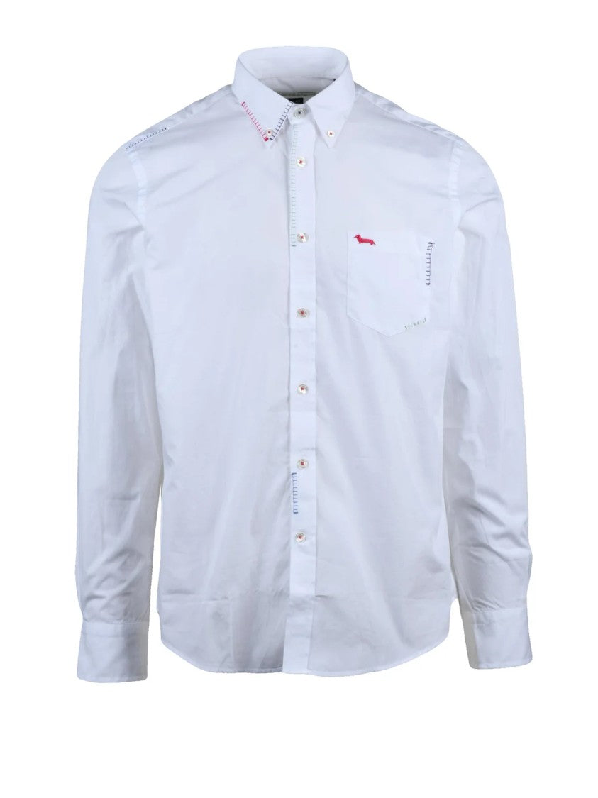 Harmont&Blaine White Cotton Shirt