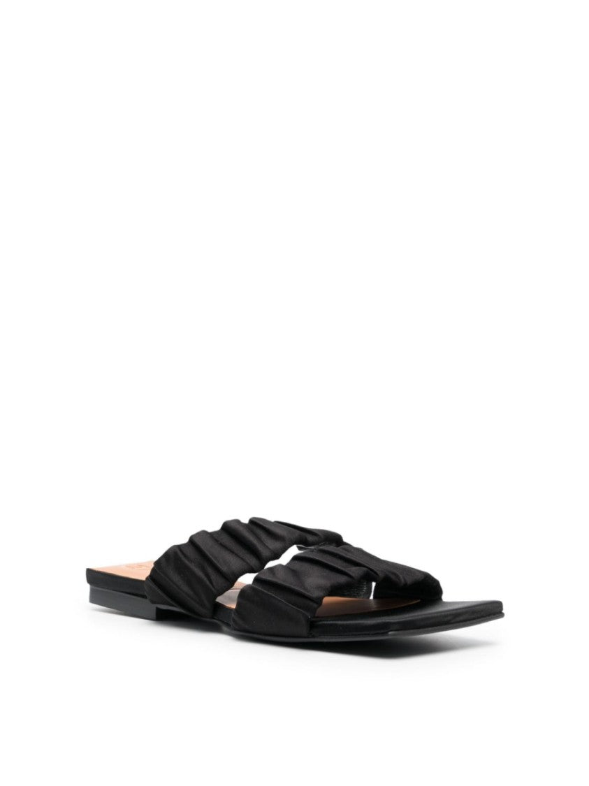 Ganni Smock Flat Sandals