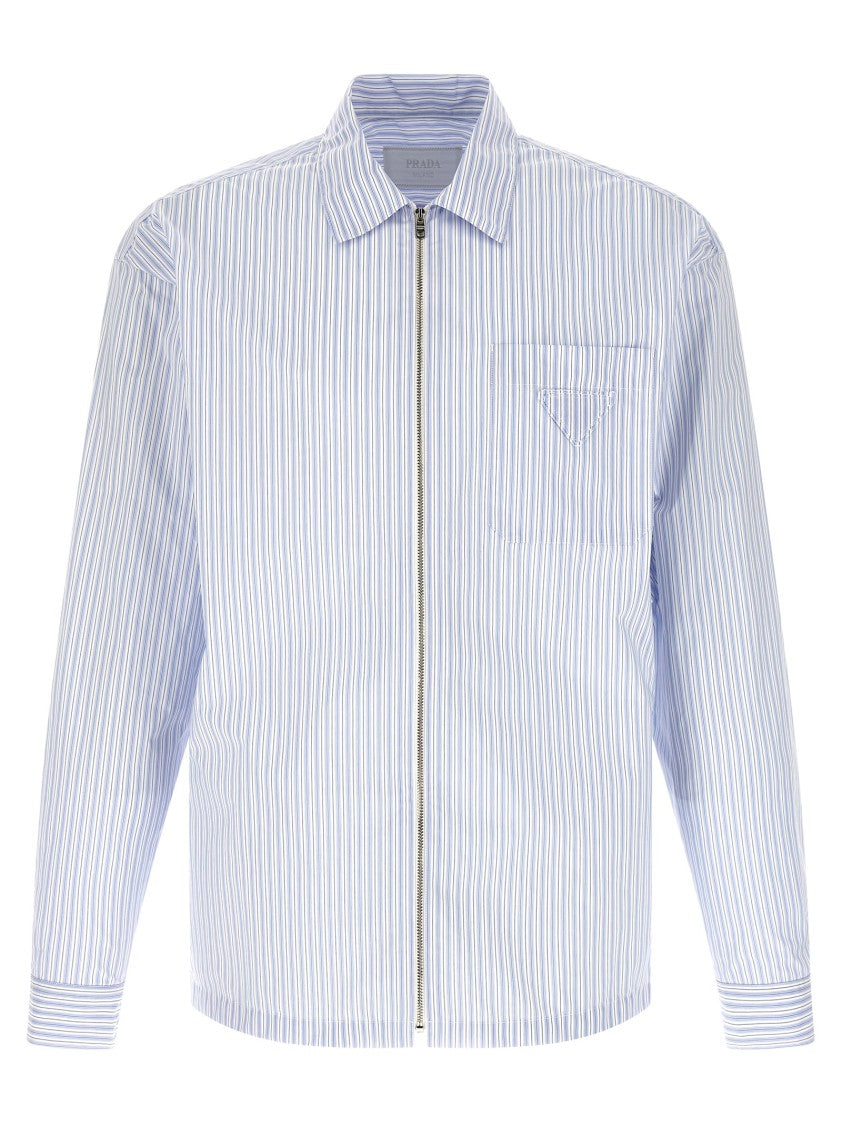 Prada Stripe Tec Shirt