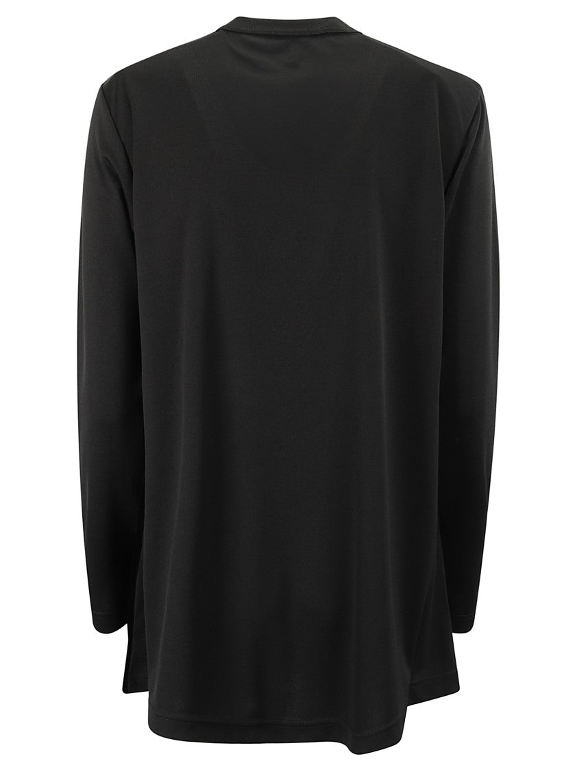 Comme Des Garçons Long Sleeve Top With Chenille Detail