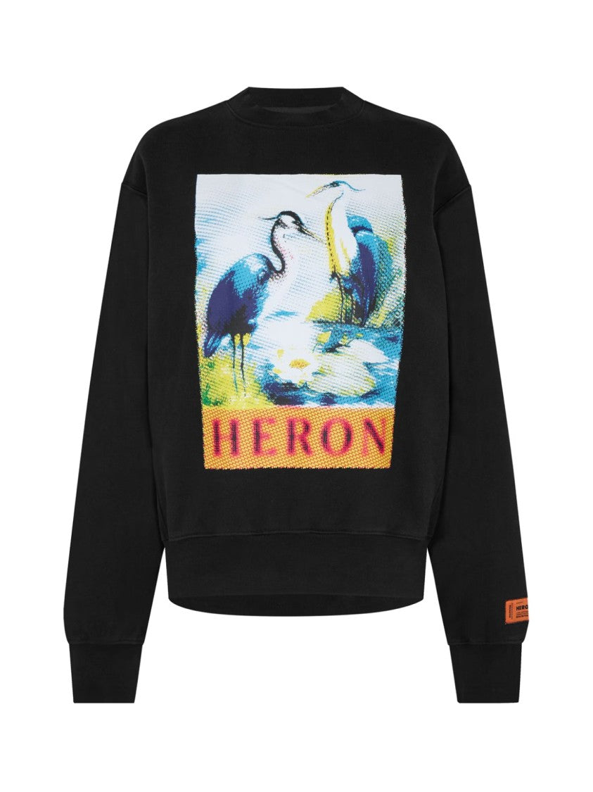 Heron Preston Halftone Heron Logo Sweatshirt