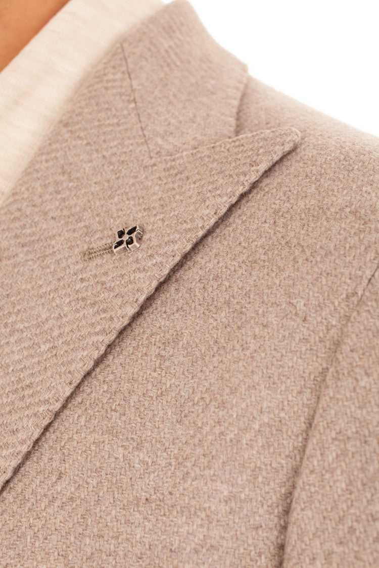 Tagliatore Montecarlo Wool Diagonal Jacket