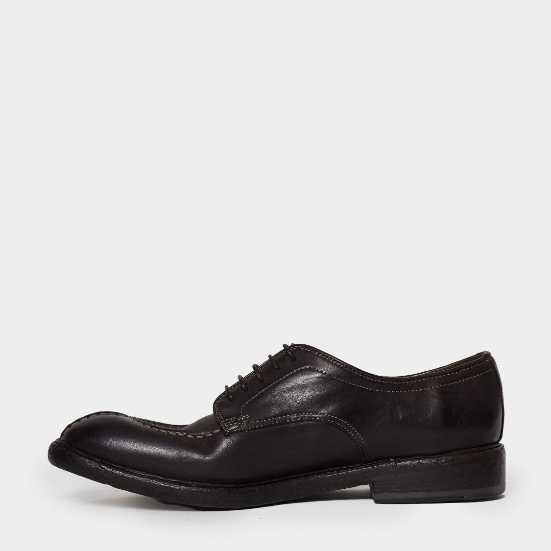 Fabrizio Silenzi Nubuck Leather Laced Shoes