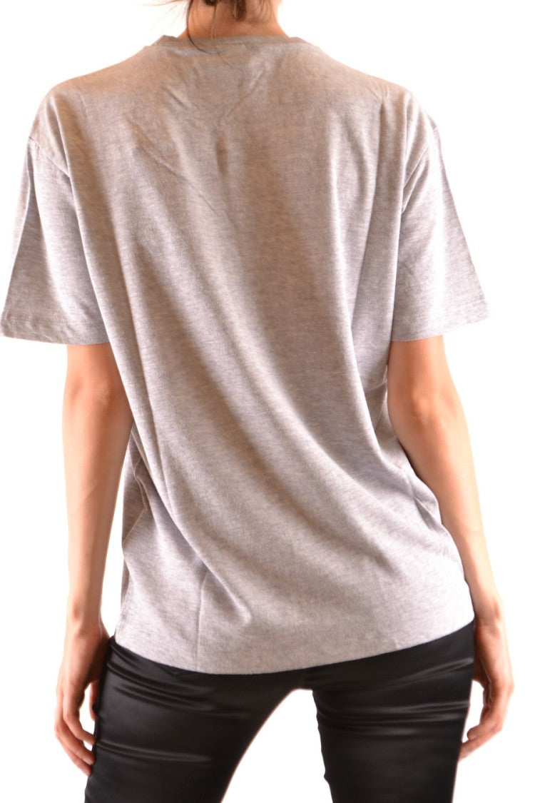 Dsquared2 Heather Grey T-Shirt With Bold Graphic Design