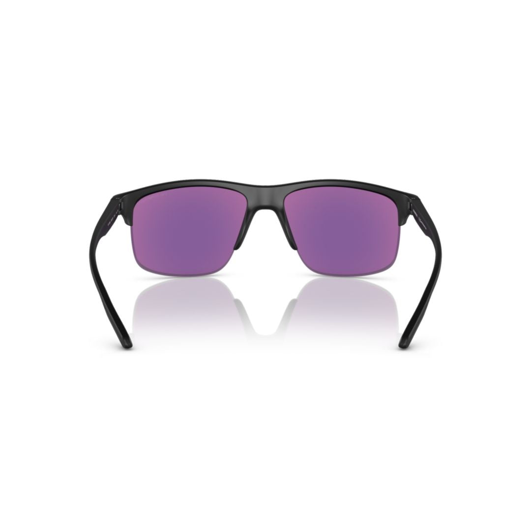 Emporio Armani 4188U Sole Semi-Rimless Black Sunglasses With Gradient Lenses