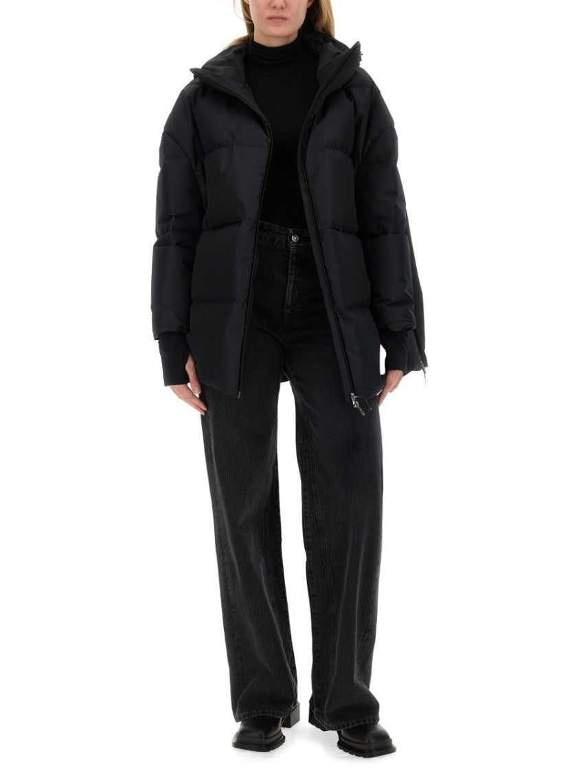 Herno Quilted Black Laminar Jacket