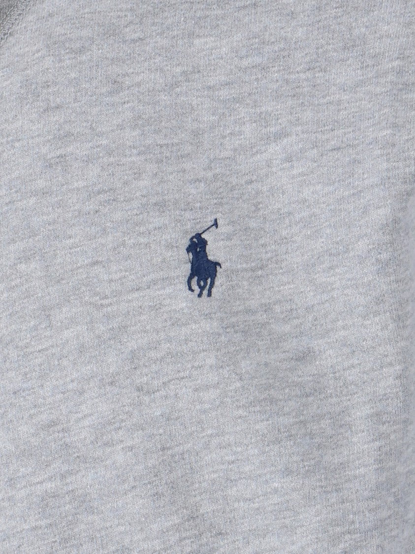 Polo Ralph Lauren Hoodie, In Grey Cotton Blend
