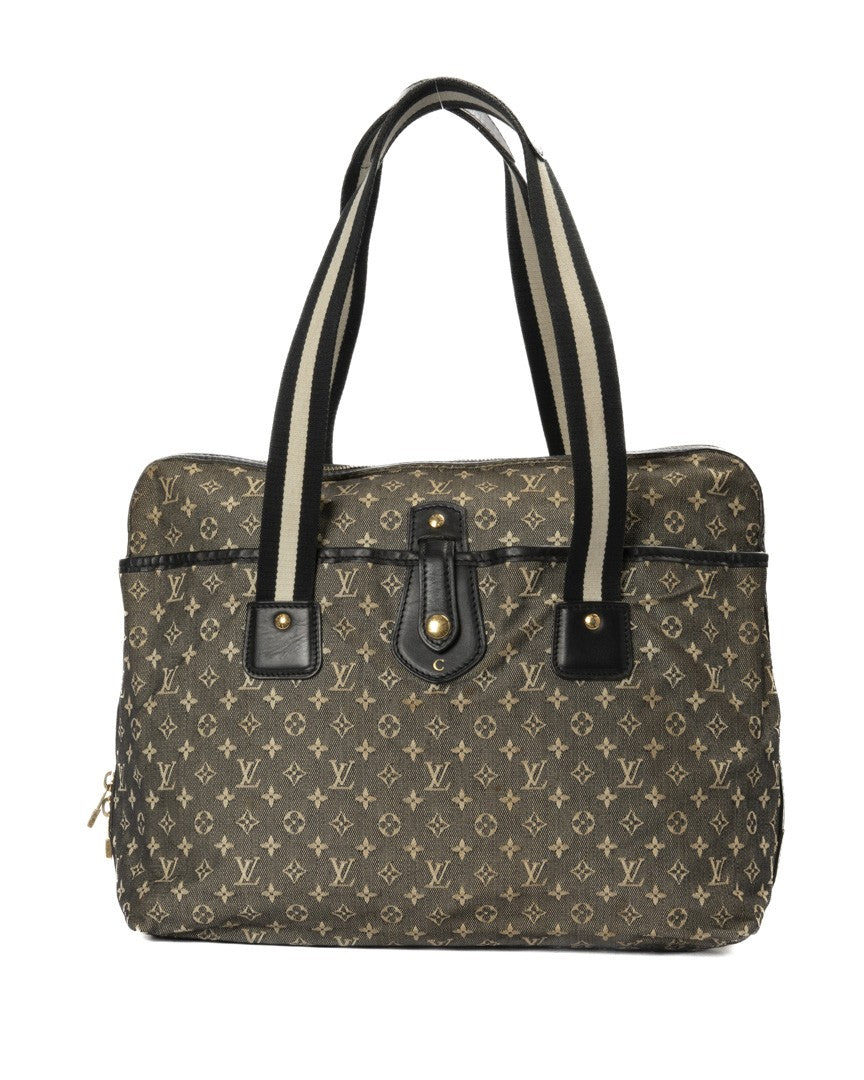 Louis Vuitton Mary Kate Mm Mini Lin Handbag With Denim