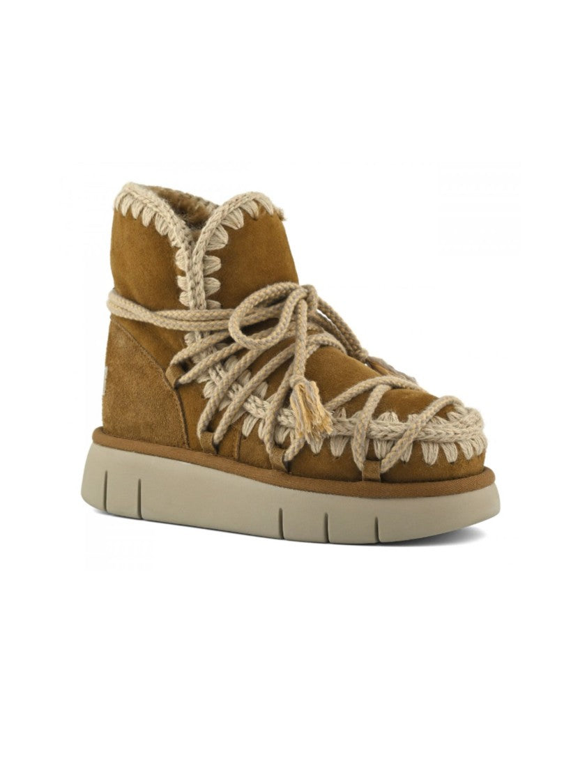 Mou Bounce Boot With Scoubidou Laces
