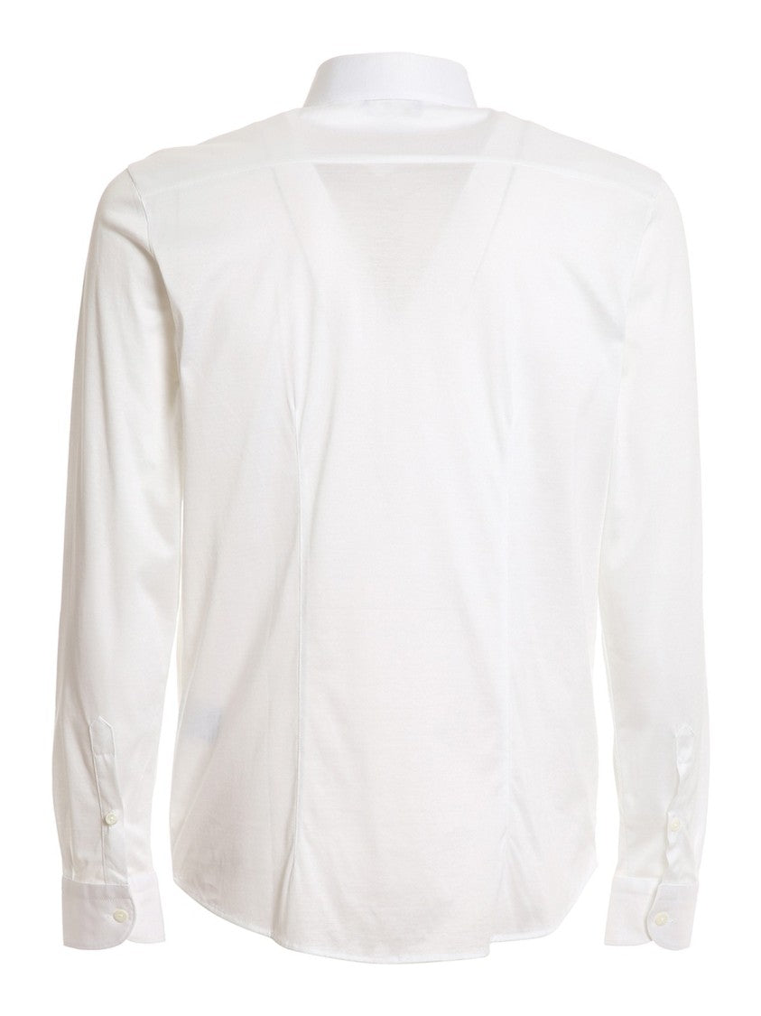 Paolo Fiorillo Capri White Cotton Classic Dress Shirt
