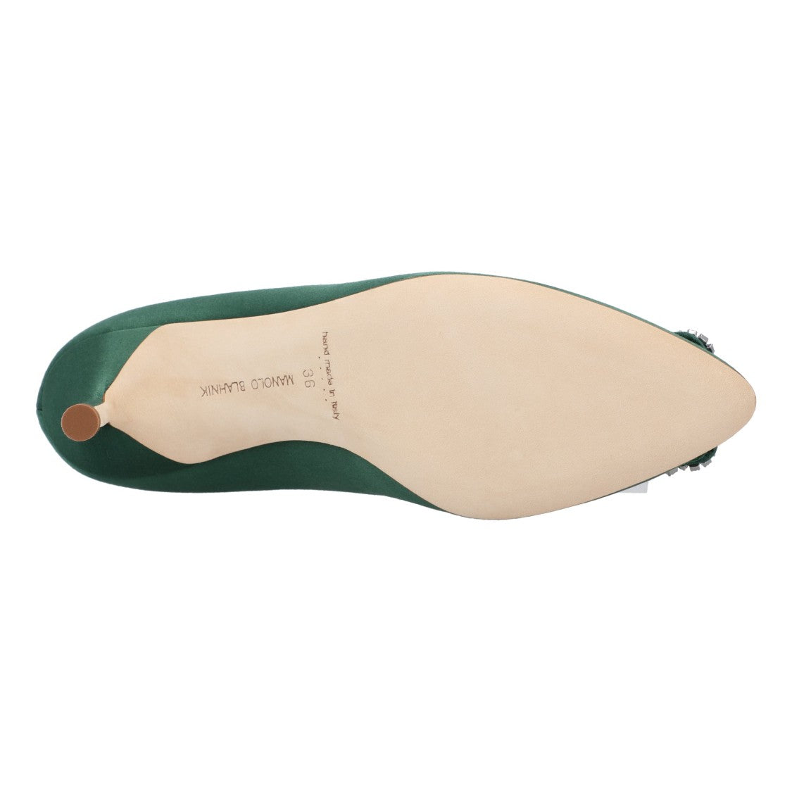 Manolo Blahnik Hangisi 070 Pump Green