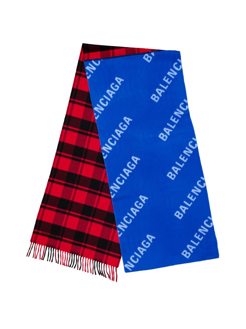 Balenciaga 50/50 Logo Scarf