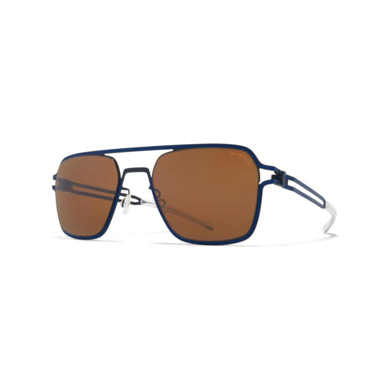 Mykita Riku Geometric Metal Frame Sunglasses
