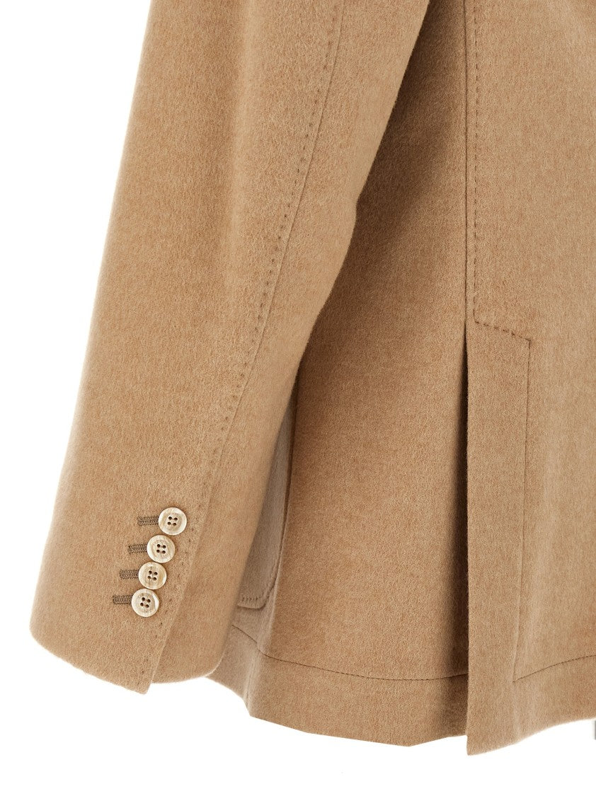 Brunello Cucinelli Unstructured Short Coat In Cashmere