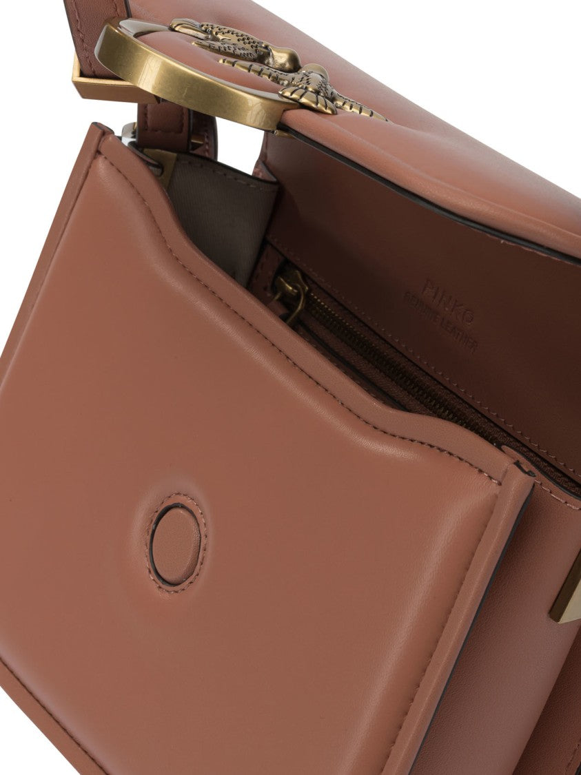 Pinko Leather Crossbody Bag