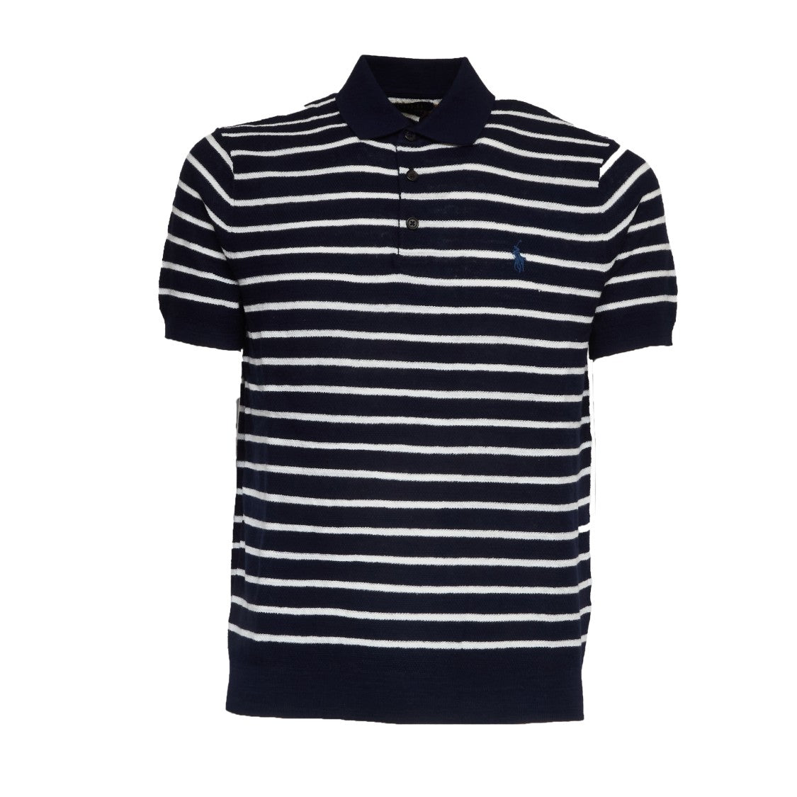 Polo Ralph Lauren Striped Three Button Regular Polo Shirt