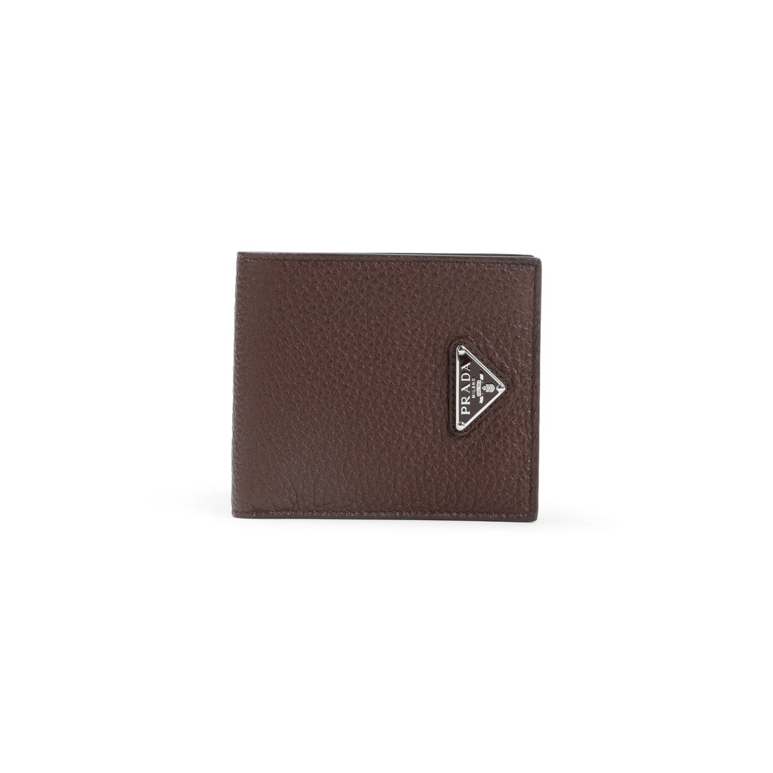Prada Billford Bruciato Calf Leather Wallet