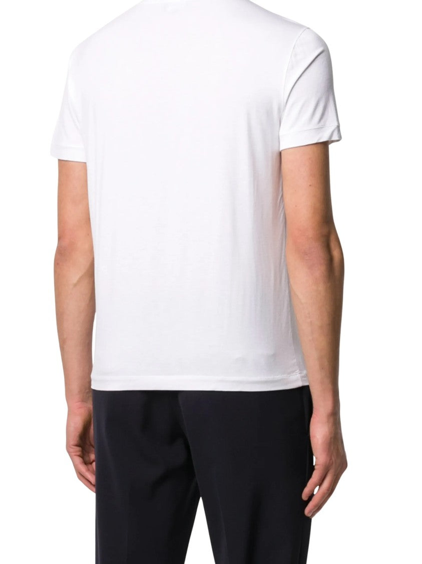 Giorgio Armani Script Logo Crew-Neck T-Shirt