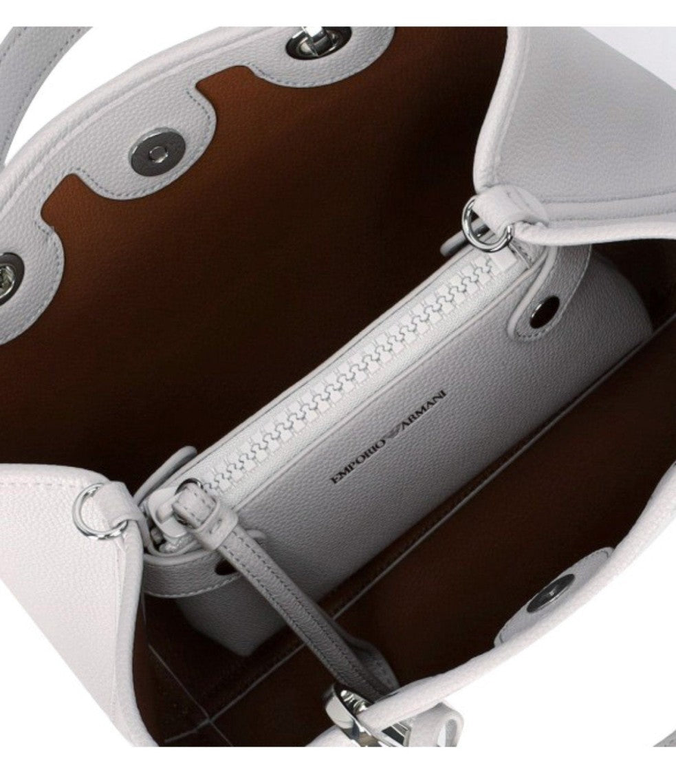 Emporio Armani Myea Perla Tabacco Small Shopping Bag