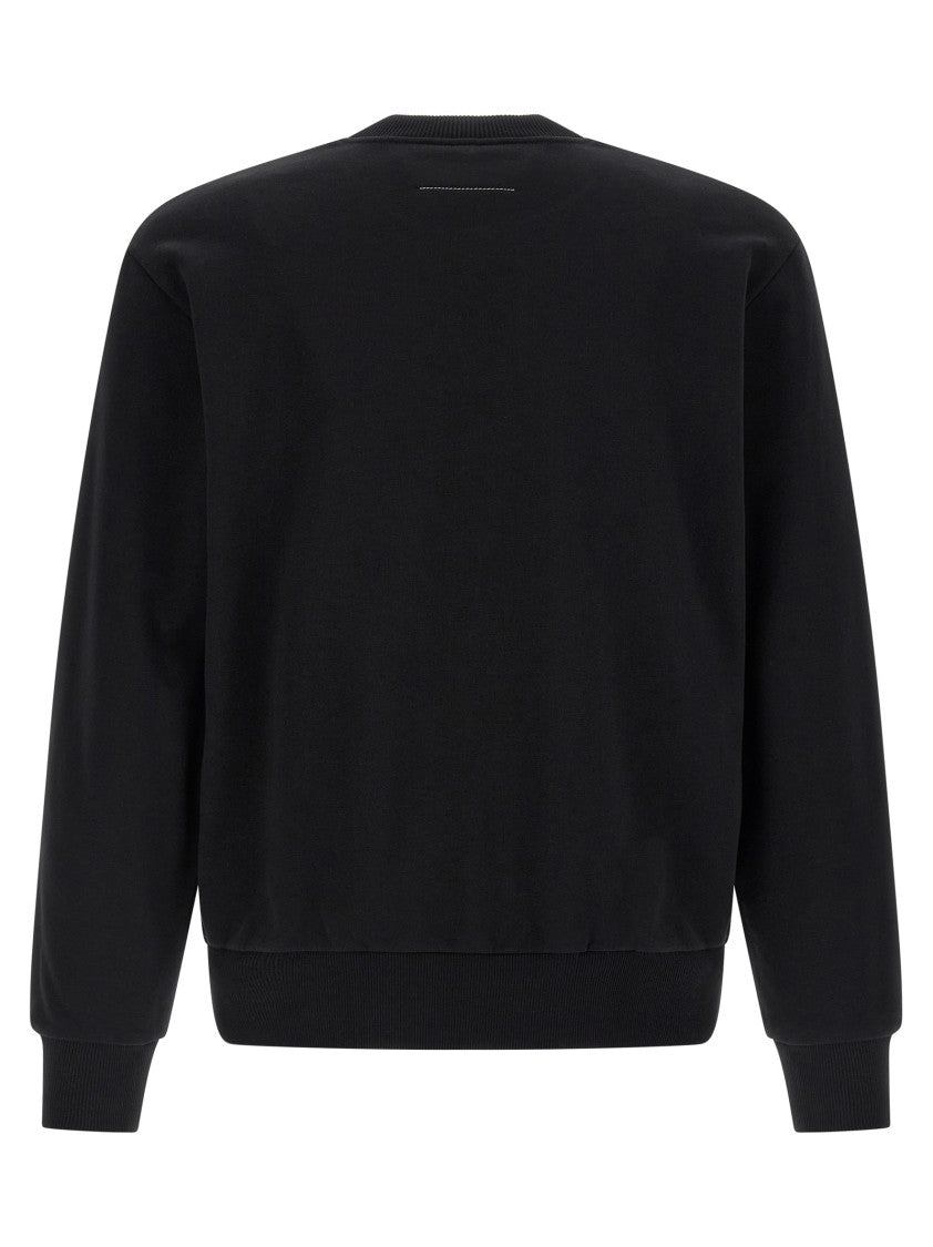 Mm6 By Maison Margiela 'Numeric Signature Mm6' Spray Sweatshirt