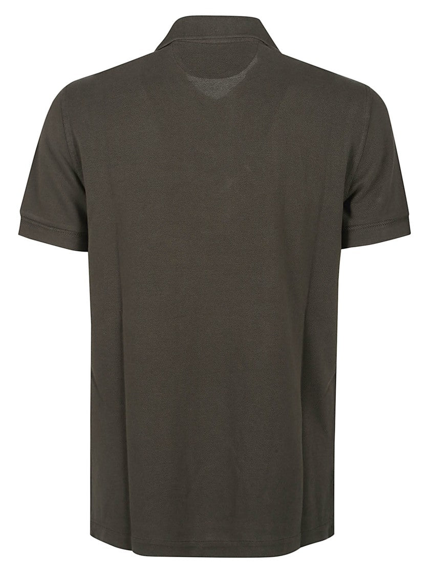 Tom Ford Brown Minimalist Lyocell Polo Shirt