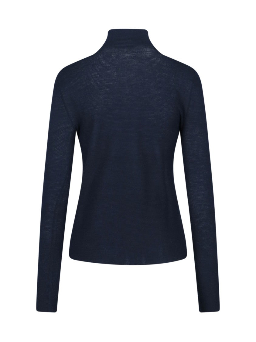 Lisa Yang "The Lory" Sweater Navy Blue